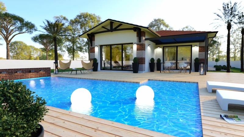 Construire une maison au style Arcachonais sur la commune de Lanton